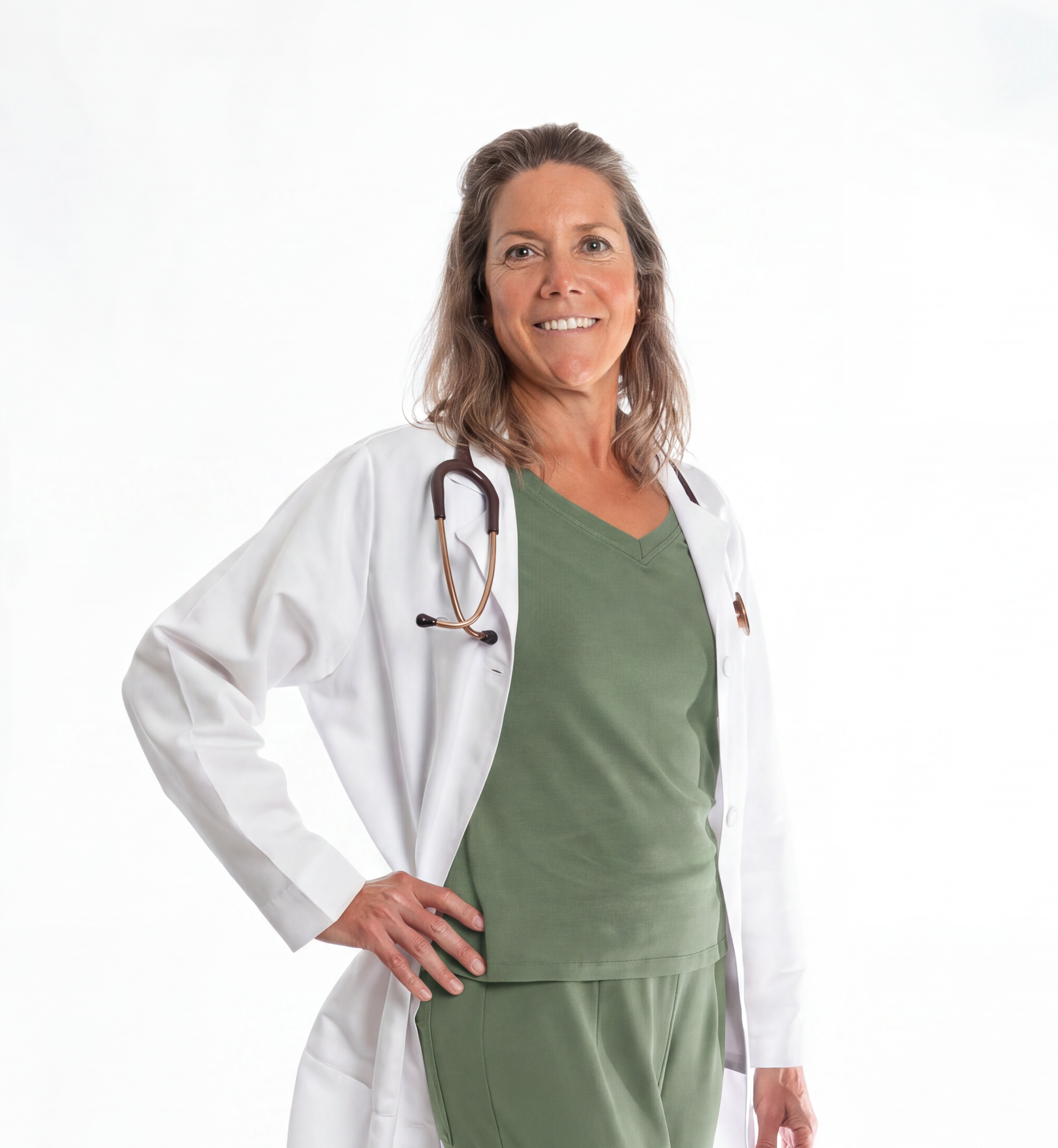 Women's V-Neck Scrub Top